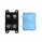 2-Way MEGA Fuse Holder with Protective Cover – Supports 2 x MEGA Fuses