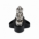 150A 48V black 2 way copper busbar with M8 terminals