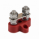 150A 48V red 2 way copper busbar with M8 terminals