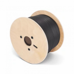 250m drum of 10.0mm² tinned copper black solar PV cable IEC 62930, H1Z2Z2-K and TUV certified